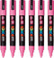 Verfstift Posca PC5M M roze | 6 stuks