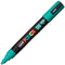 Verfstift posca pc5m m smaragdgroen | 6 stuks