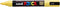 Verfstift posca pc5m m strogeel | 12 stuks