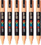 Verfstift posca pc5m m zalmroze | 6 stuks