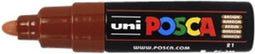 Verfstift posca pc7m b bruin | 6 stuks
