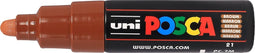 Verfstift posca pc7m b bruin
