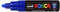 Verfstift posca pc7m b donkerblauw | 6 stuks