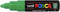 Verfstift posca pc7m b donkergroen | 6 stuks