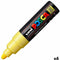 Verfstift posca pc7m b geel | 6 stuks