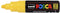 Verfstift posca pc7m b geel | 6 stuks