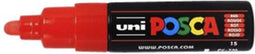 Verfstift posca pc7m b rood | 6 stuks