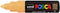 Verfstift posca pc7m b zalmroze | 6 stuks