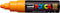 Verfstift Posca PC7M oranje
