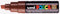Verfstift posca pc8k b schuin bruin