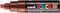 Verfstift posca pc8k b schuin bruin