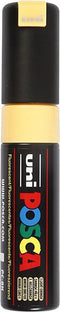 Verfstift posca pc8k b schuin fluor lichtoranje