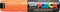 Verfstift posca pc8k b schuin fluor oranje