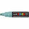 Verfstift posca pc8k b schuin metallic groen
