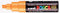 Verfstift posca pc8k b schuin oranje