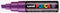 Verfstift posca pc8k b schuin paars