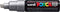 Verfstift posca pc8k b schuin zilver
