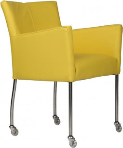 Vergaderstoel Alexander 59CMx59CMx81CM (bdh) Chroom Aqua