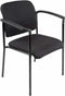 Vergaderstoel Bonanza Bordeaux met Chrome frame