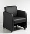 Vergaderstoel Luxe Clubfauteuil op wielen