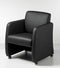 Vergaderstoel Luxe Clubfauteuil op wielen