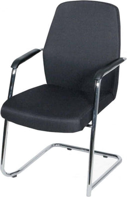 Vergaderstoel - Schaffenburg 041 conferentiestoel, zwart/chroom