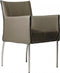 Vergaderstoel Willem 52CMx62CMx84CM (bdh) Chroom Wit