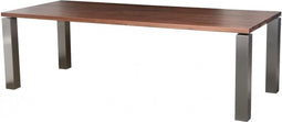 Vergadertafel amsterdam breed 200cm diep 90cm bladkleur geolied eiken