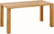 Vergadertafel Brasil breed 160CM diep 90CM bladkleur Geolied Eiken