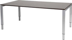 Vergadertafel Domino - 180x100 logan - alu frame