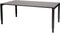 Vergadertafel Domino - 180x100 logan - zwart frame