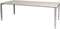 Vergadertafel Domino - 200x100 robson - alu frame