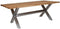 Vergadertafel haifa breed 220cm bladkleur geolied eiken