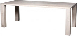 Vergadertafel Lissabon breed 200CM diep 90CM bladkleur Leem Matlak