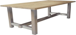 Vergadertafel Londen breed 200CM bladkleur Blank Matlak