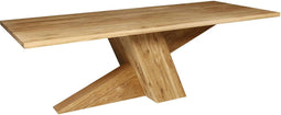Vergadertafel Manilla breed 240CM diep 100CM bladkleur Geolied Eiken
