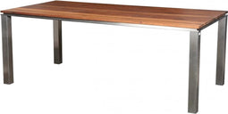Vergadertafel Shanghai breed 220CM diep 100CM bladkleur Geolied Eiken