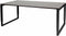 Vergadertafel - Verstelbaar - 180x100 logan - zwart frame