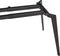 Vergadertafel Victory Deens Ovaal 4-poots 240x120cm frame Wit (RAL9010) blad Logan eiken