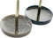 Vergrotende Spiegel DKD Home Decor 18 x 13 x 32 cm Metaal Hars (2 Stuks)
