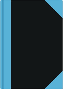 Verhaak Schrift A4 Harde Kaft Lijn Zwart Rood Back To School