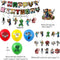 Verjaardagsdecoratie Set - Gaming Thema - Ballonnen Vlaggen Taart en meer - Kinderfeest