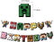 Verjaardagsdecoratie Set - Gaming Thema - Ballonnen Vlaggen Taart en meer - Kinderfeest