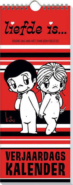 Verjaardagskalender Liefde is...