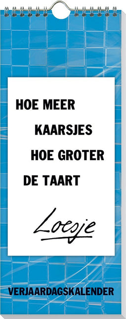 Verjaardagskalender Loesje 6 - Set van 5