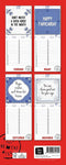 Verjaardagskalender MTTCW Speakwords & Sayings - 13 X 33 cm