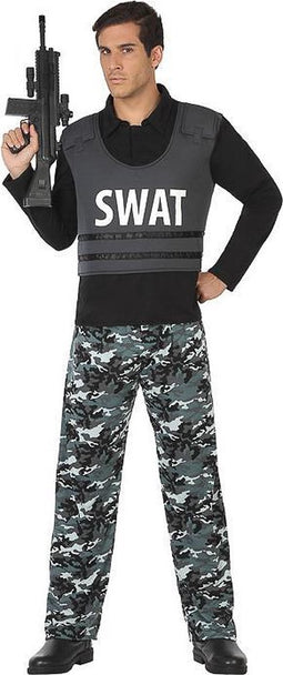 Verkleedkleding voor volwassenen - SWAT Officer - Maat XS/S