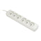 Verlengbare Kabel Activejet 6GNU Grijs 3 m