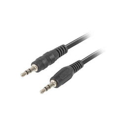 Verlengkabel Jack (3,5 mm) Lanberg Zwart 2 m