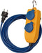Verlengsnoer IP54 met Powerblock 5m blauw AT-N05V3V3-F 3G1,5